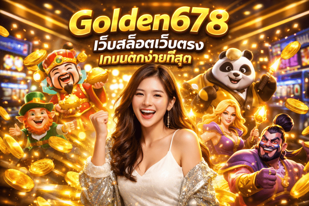 Golden678 เว็บสล็อตเว็บตรง เกมแตกง่ายที่สุด
