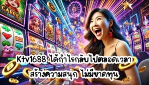 Ktv1688 เข้ามาสัมผัส ได้กำไรกลับไป ตลอดเวลา สร้างความสนุก ไม่มีขาดทุน-1